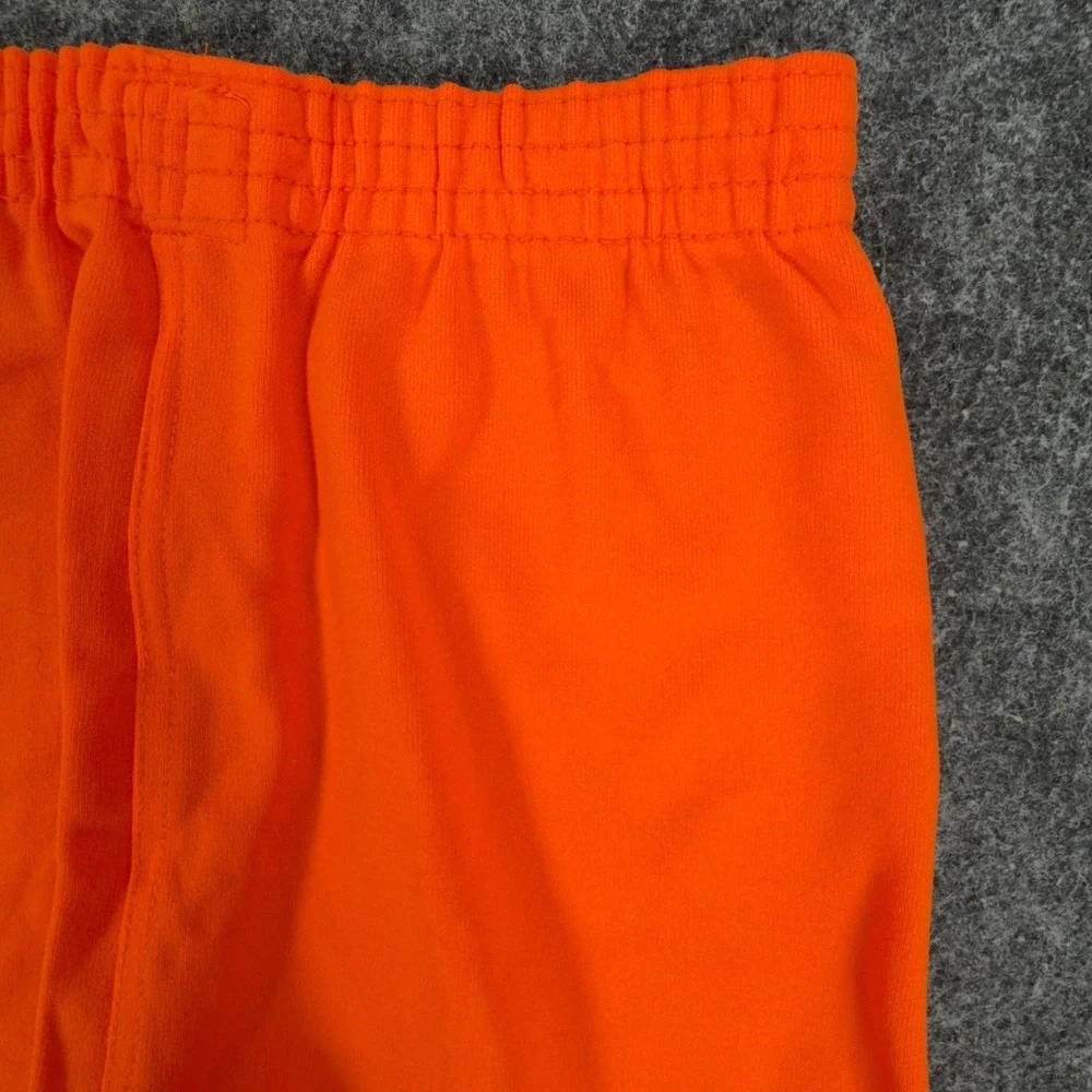 Yale Vintage 70s Athletic Shorts Mens XS Orange Nylon Deadstock New